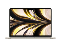 MacBook Air 13" - Apple M2 Chip with 8-Core CPU / 8-Core GPU / 8GB Unified RAM / 256GB SSD / Starlight / 2022