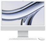 24-inch iMac with Retina 4.5K display, Nano-texture glass: Apple M4 chip with 10-core CPU and 10-core GPU, 256GB SSD, 16GB - Silver