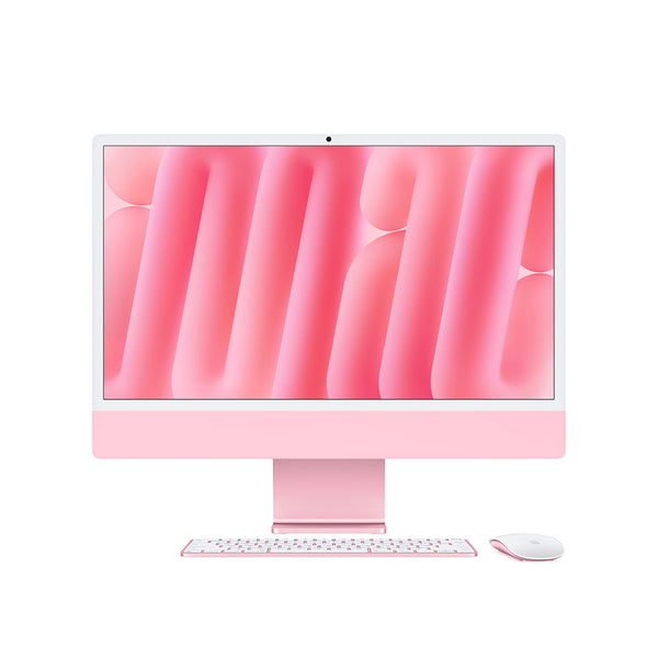 24-inch iMac with Retina 4.5K display: Apple M4 chip with 10-core CPU and 10-core GPU, 16GB, 256GB SSD - Pink