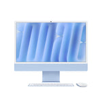 24-inch iMac with Retina 4.5K display: Apple M4 chip with 10-core CPU and 10-core GPU, 16GB, 512GB SSD - Blue