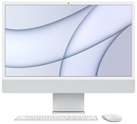 24-inch iMac with Retina 4.5K display: Apple M4 chip with 10-core CPU and 10-core GPU, 16GB, 2TB SSD, Nano Texture Glass - Silver
