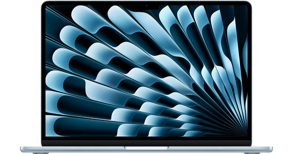 15-inch MacBook Air: Apple M4 chip with 10-core CPU and 10-core GPU, 16GB, 512GB SSD - Sky Blue