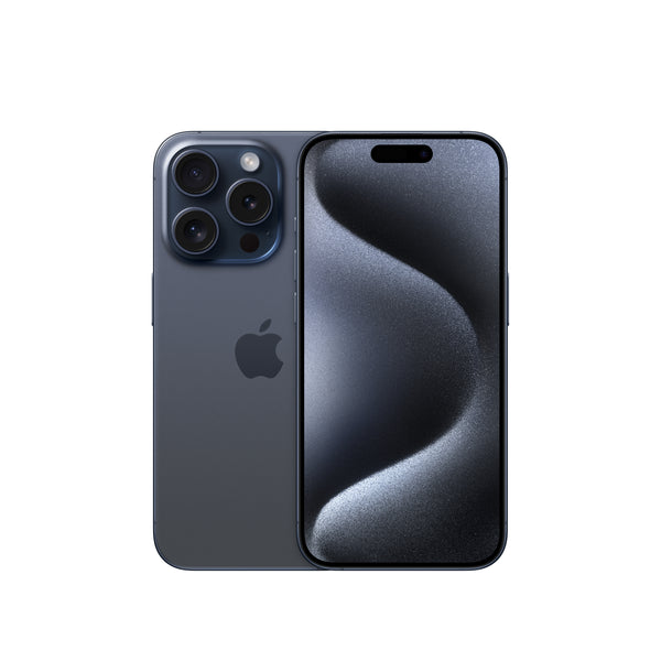 Brand New iPhone 15 Pro - Titanium Blue / 128GB Storage / 100% Battery 12 Months Warranty