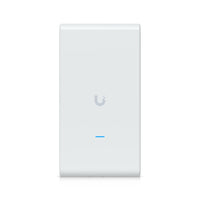 Ubiquiti U6 Mesh ProIndoor/Outdoor WiFi 6 AP,4 Spatial Stream,An Integrated Super Antenna& Gigabit Passthrough Port,PoE Power,185 m² Coverage